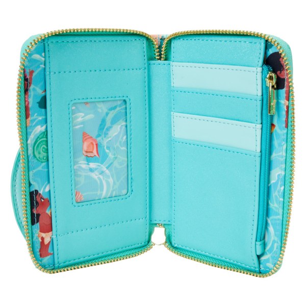Portefeuille Jeune Vaiana dans les vagues de l'océan - DISNEY LOUNGEFLY