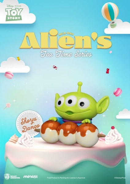 ALLIEN'S TEA TIME SERIES SET - DISNEY MINI EGG ATTACK TOY STORY