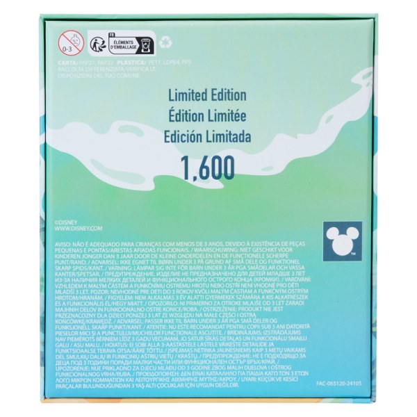 Pin's boîte collector Jeune Vaiana dans les vagues de l'océan - DISNEY LOUNGEFLY