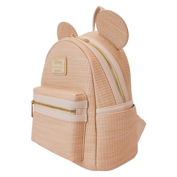 Mini sac à dos texture tissée Mickey Mouse - DISNEY LOUNGEFLY