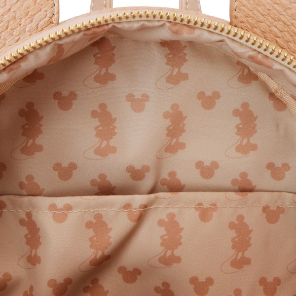 Mini sac à dos texture tissée Mickey Mouse - DISNEY LOUNGEFLY