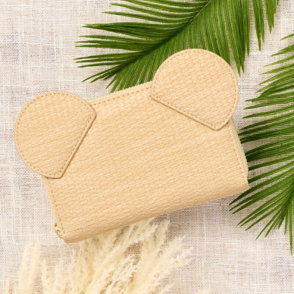Portefeuille texture tissée Mickey Mouse - DISNEY LOUNGEFLY
