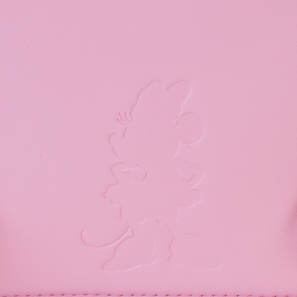 Mini sac à dos et sac bandoulière convertible texture tissée Minnie - DISNEY LOUNGEFLY