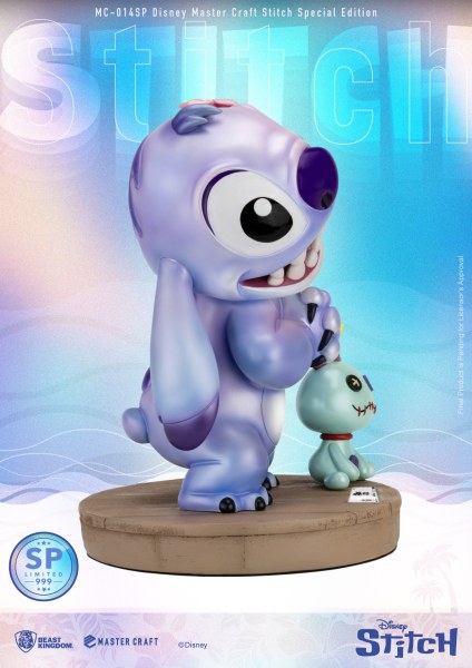 Stitch édition spéciale 999 - DISNEY MASTERCRAFT