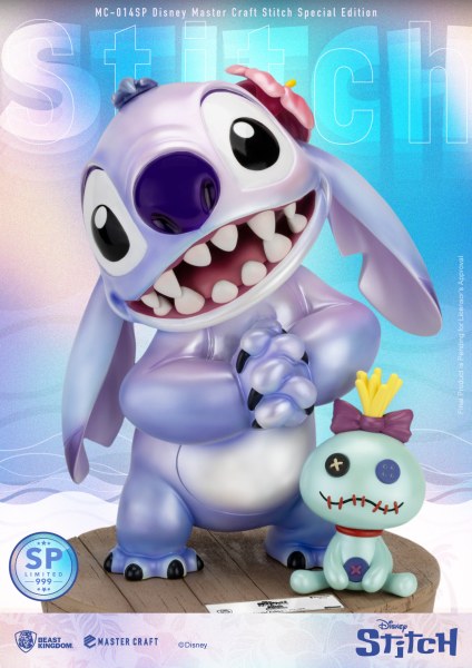 Stitch édition spéciale 999 - DISNEY MASTERCRAFT