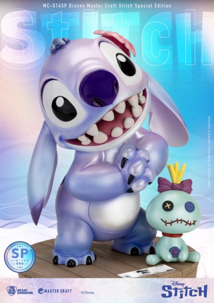 Stitch édition spéciale 999 - DISNEY MASTERCRAFT