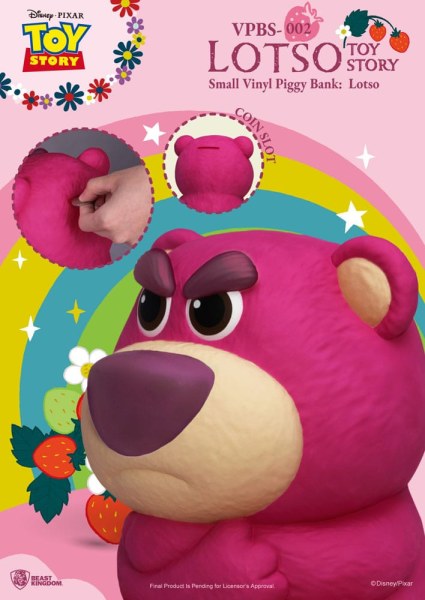 Toy Story Piggy Bank tirelire Lotso 24 cm