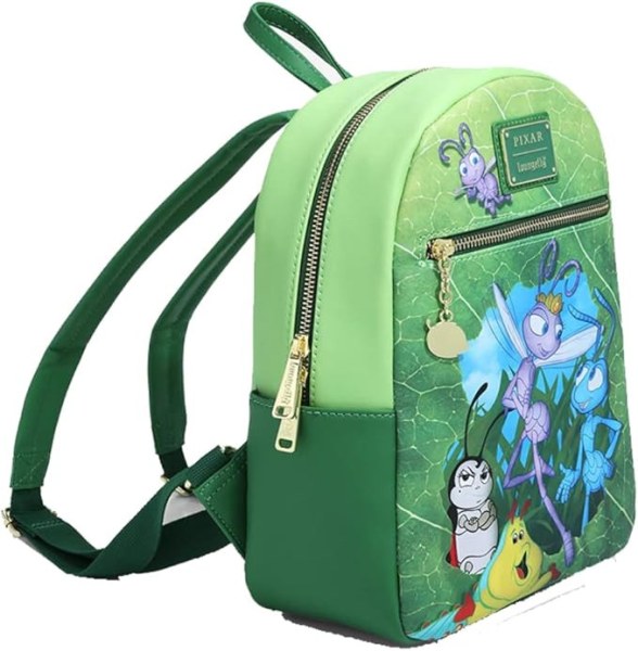MINI SAC À DOS FEUILLE 1001 PATTES - DISNEY PIXAR LOUNGEFLY