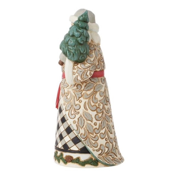 Figurine Père Noël Sapin - JIM SHORE HEARTWOOD CREEK
