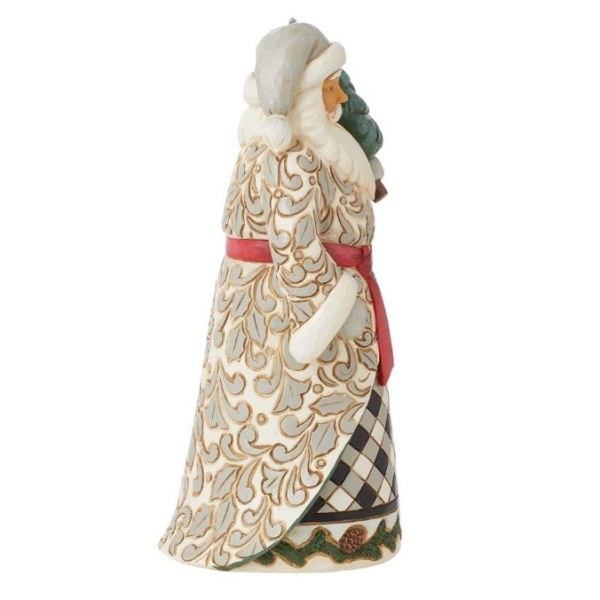 Figurine Père Noël Sapin - JIM SHORE HEARTWOOD CREEK