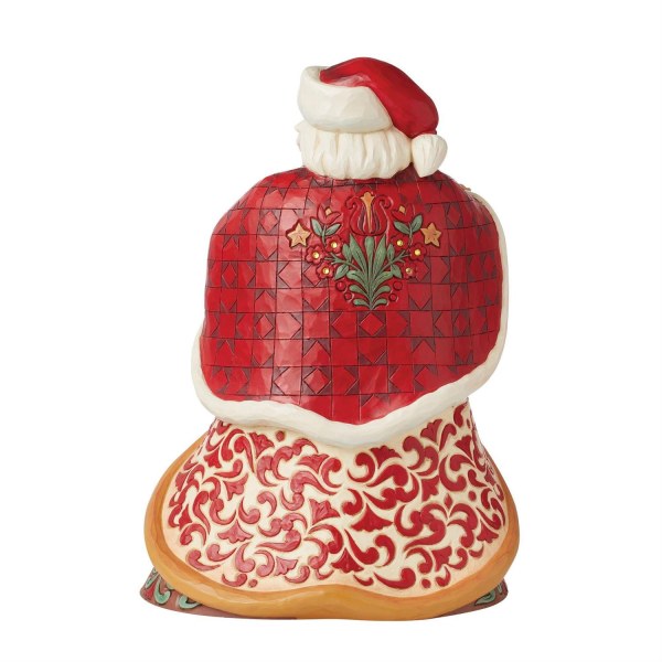 Figurine Père Noël Deluxe Édition Collector - JIM SHORE HEARTWOOD CREEK