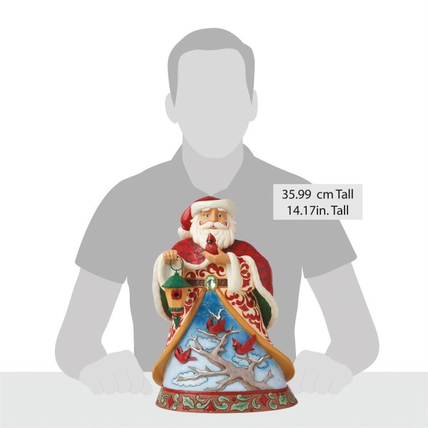Figurine Père Noël Deluxe Édition Collector - JIM SHORE HEARTWOOD CREEK