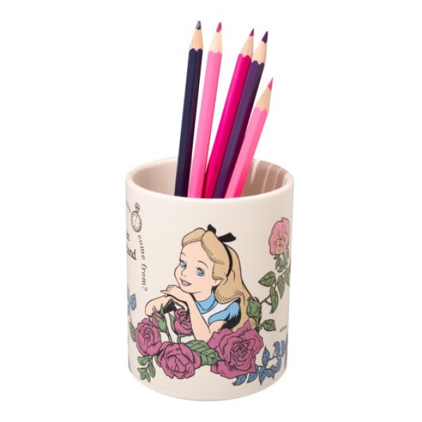 POT À CRAYONS EN CÉRAMIQUE - DISNEY ALICE AU PAYS DES MERVEILLES