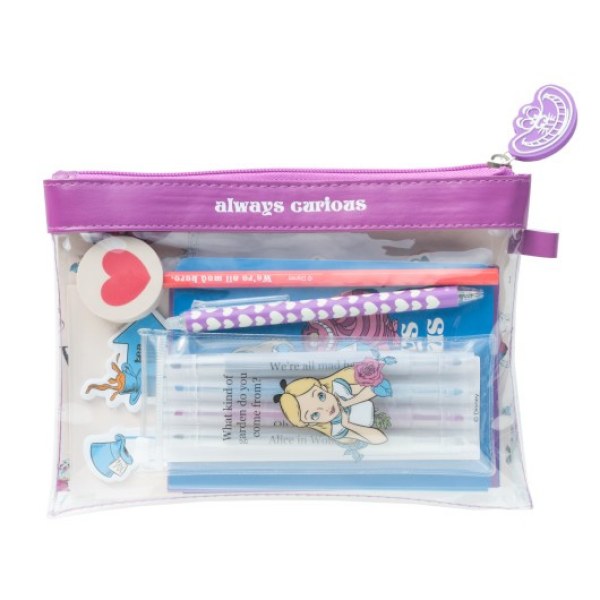 SET DE PAPETERIE - DISNEY ALICE AU PAYS DES MERVEILLES