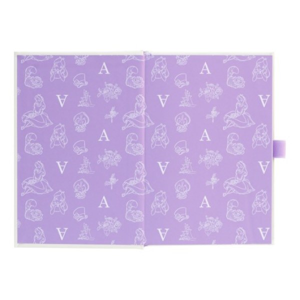 CARNET A5 PREMIUM AVEC STYLO - DISNEY ALICE AU PAYS DES MERVEILLES