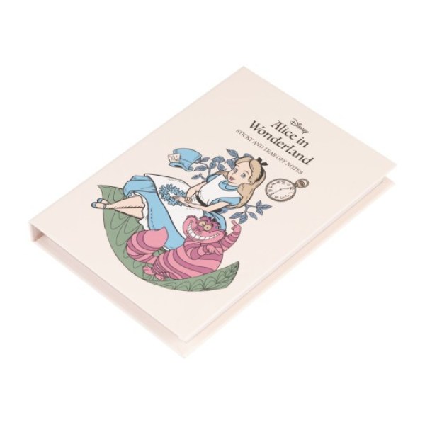 BLOC DE NOTES ADHÉSIVES - DISNEY ALICE AU PAYS DES MERVEILLES