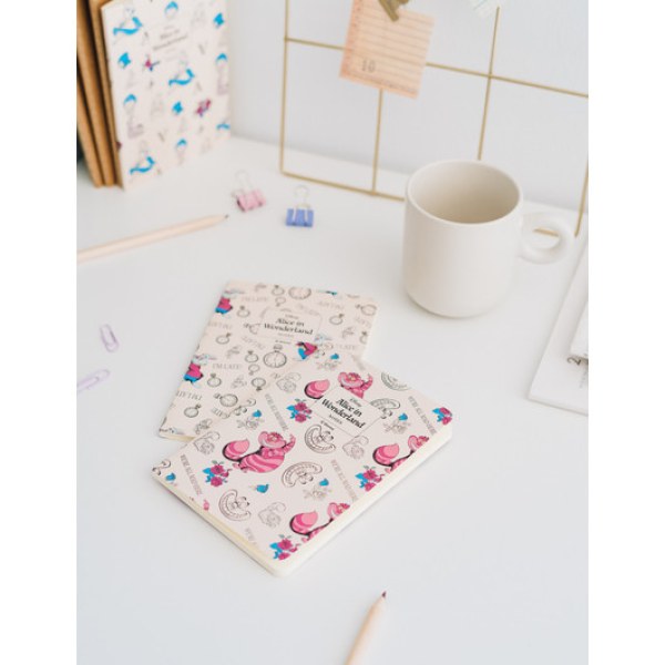 PACK 3 CARNETS A6 - DISNEY ALICE AU PAYS DES MERVEILLES
