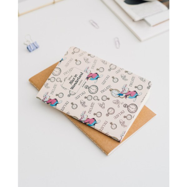 PACK 3 CARNETS A6 - DISNEY ALICE AU PAYS DES MERVEILLES