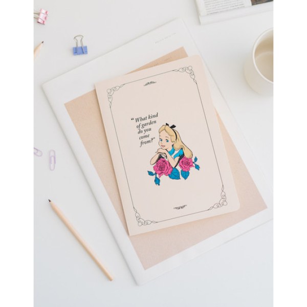 PACK 3 CARNETS A5 - DISNEY ALICE AU PAYS DES MERVEILLES