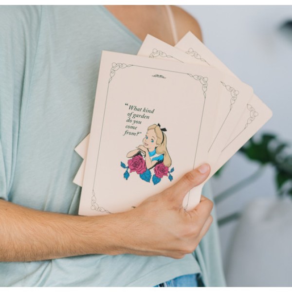 PACK 3 CARNETS A5 - DISNEY ALICE AU PAYS DES MERVEILLES