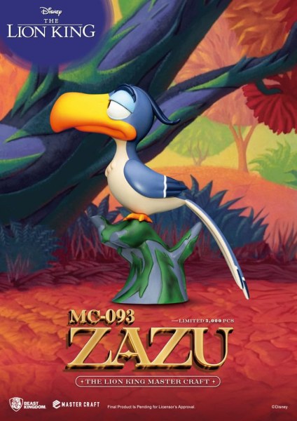 Le Roi Lion Zazu 20 cm - Disney MasterCraft