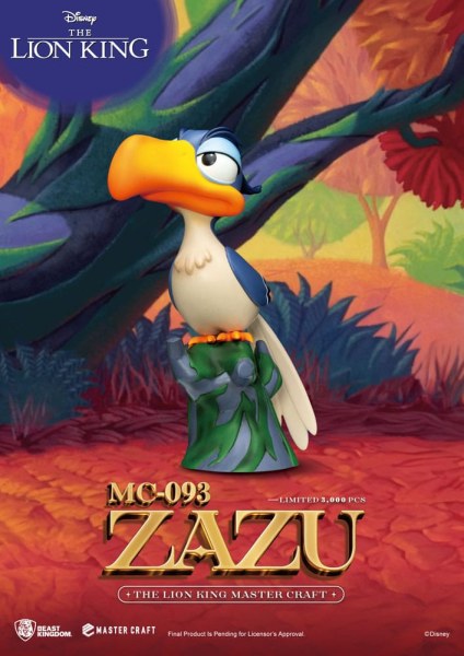 Le Roi Lion Zazu 20 cm - Disney MasterCraft