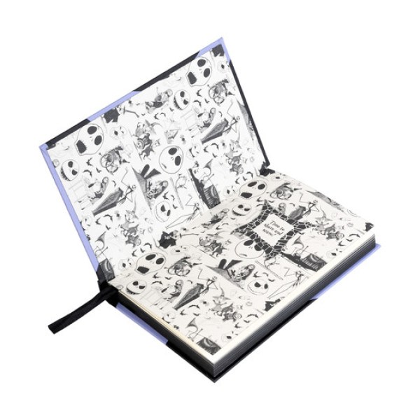 CARNET A6 À COUVERTURE RIGIDE - DISNEY L'ÉTRANGE NOËL DE MONSIEUR JACK