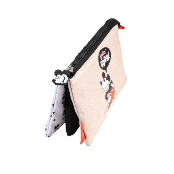 TROUSSE À TROIS COMPARTIMENTS - DISNEY MICKEY 100ème ANNIVERSAIRE