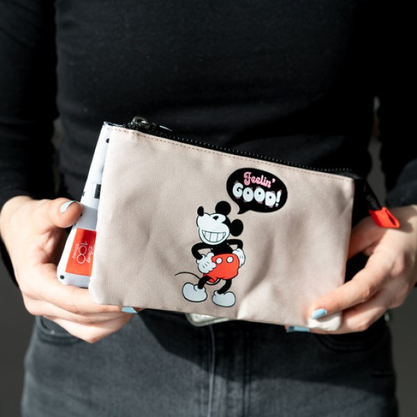 TROUSSE À TROIS COMPARTIMENTS - DISNEY MICKEY 100ème ANNIVERSAIRE