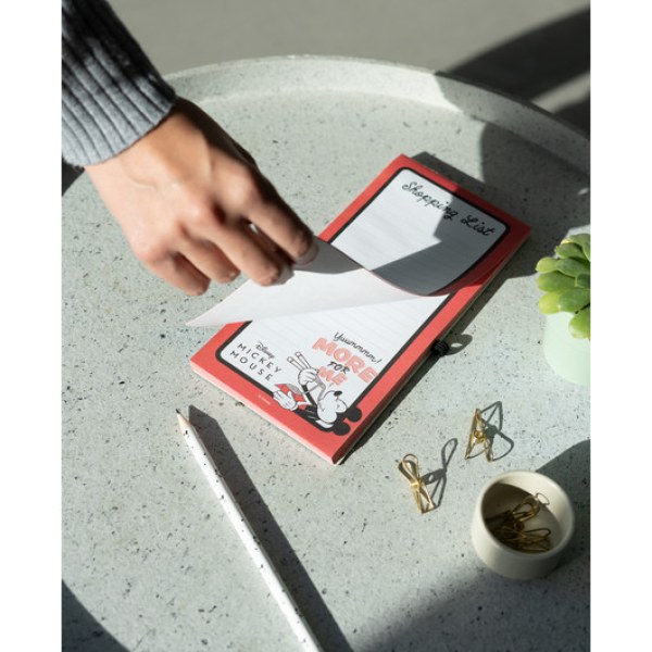 BLOC-NOTES MAGNÉTIQUE - DISNEY MICKEY 100e ANNIVERSAIRE