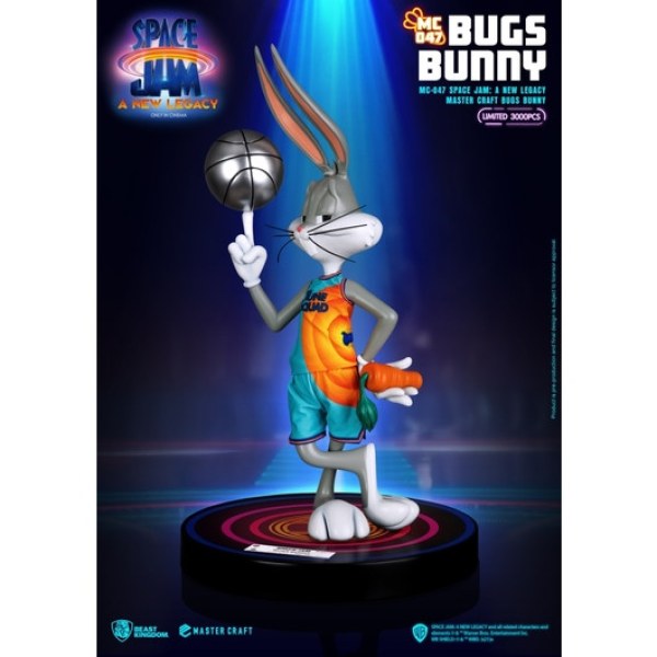 BUGS BUNNY SPACE JAM - LOONEY TUNES MASTERCRAFT