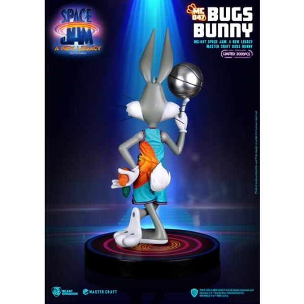BUGS BUNNY SPACE JAM - LOONEY TUNES MASTERCRAFT