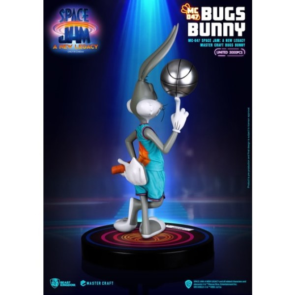 BUGS BUNNY SPACE JAM - LOONEY TUNES MASTERCRAFT