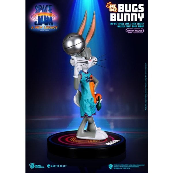 BUGS BUNNY SPACE JAM - LOONEY TUNES MASTERCRAFT