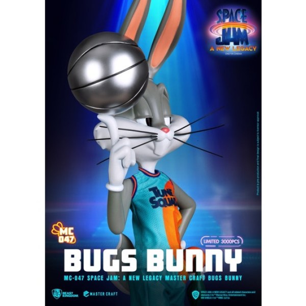 BUGS BUNNY SPACE JAM - LOONEY TUNES MASTERCRAFT