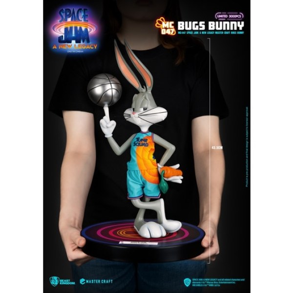BUGS BUNNY SPACE JAM - LOONEY TUNES MASTERCRAFT