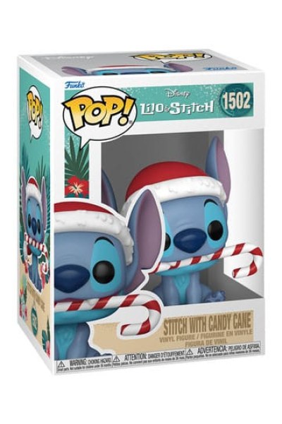 FUNKO POP! 1502 Stitch avec une canne à sucre - Disney Lilo et Stitch