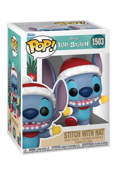 FUNKO POP! 1503 Stitch avec un chapeau - Disney Lilo et Stitch