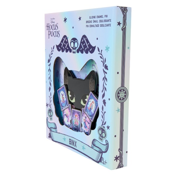 Pin's Binx à la lueur des cartes de tarot Hocus Pocus boite collector - DISNEY LOUNGEFLY
