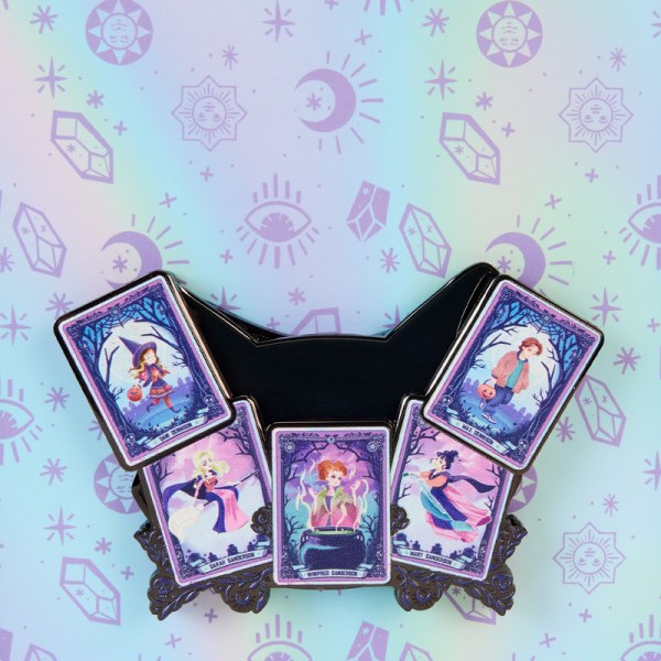 Pin's Binx à la lueur des cartes de tarot Hocus Pocus boite collector - DISNEY LOUNGEFLY