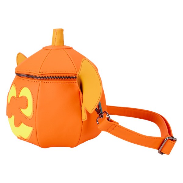 Sac à bandoulière phosphorescent Stitch tête de citrouille - DISNEY LOUNGEFLY