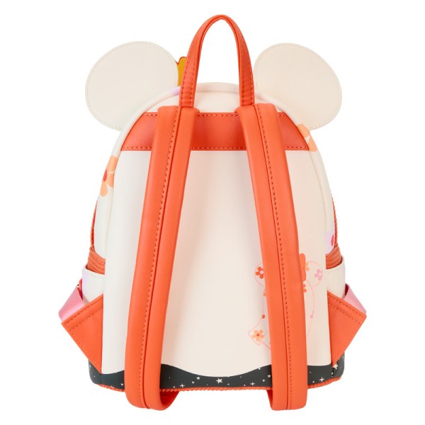 Mini sac à dos phosphorescent Minnie costume de fantôme fleuri - DISNEY LOUNGEFLY
