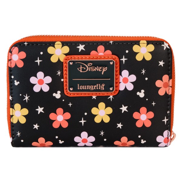 Portefeuille phosphorescent Mickey & Minnie costumes de fantôme fleuri - DISNEY LOUNGEFLY