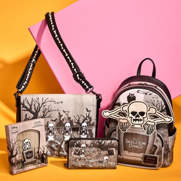 Pin's phosphorescent 95e anniversaire de The Skeleton Dance Coffret collector - DISNEY LOUNGEFLY