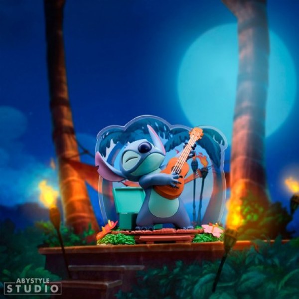 Figurine Stitch Guitare - Disney