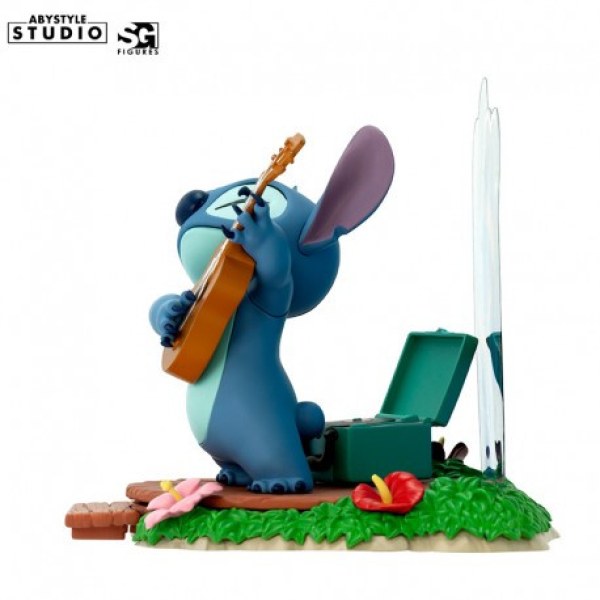 Figurine Stitch Guitare - Disney