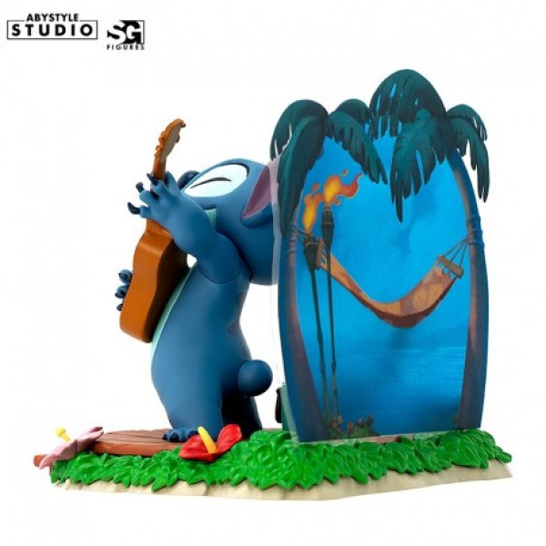 Figurine Stitch Guitare - Disney