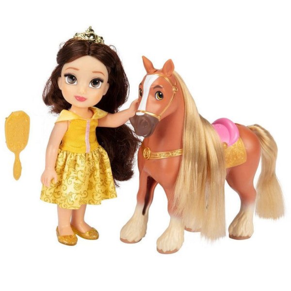 Poupées Belle + Philippe 15cm - Disney La Belle et la Bête