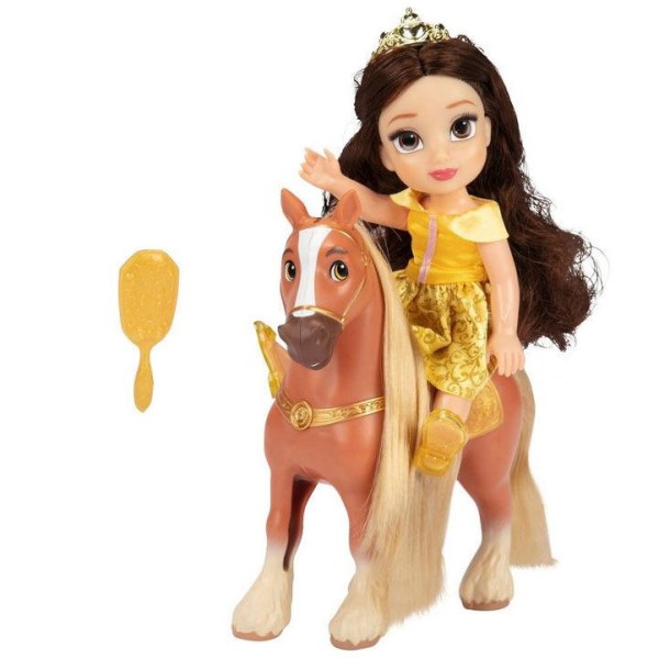 Poupées Belle + Philippe 15cm - Disney La Belle et la Bête