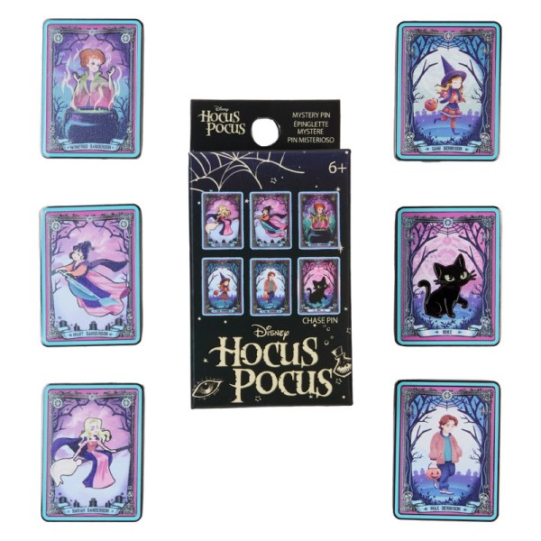 Pin's mystère cartes de tarot Hocus Pocus - DISNEY LOUNGEFLY